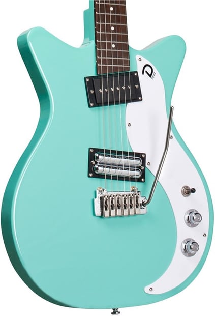 Danelectro DC59XT with Vibrato, Aqua