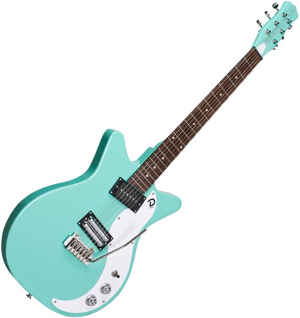 Danelectro DC59XT with Vibrato, Aqua