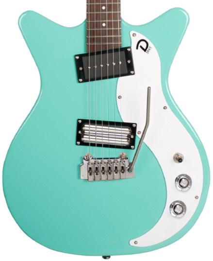 Danelectro DC59XT with Vibrato, Aqua