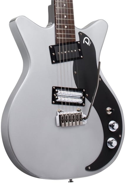 Danelectro DC59XT with Vibrato, Silver