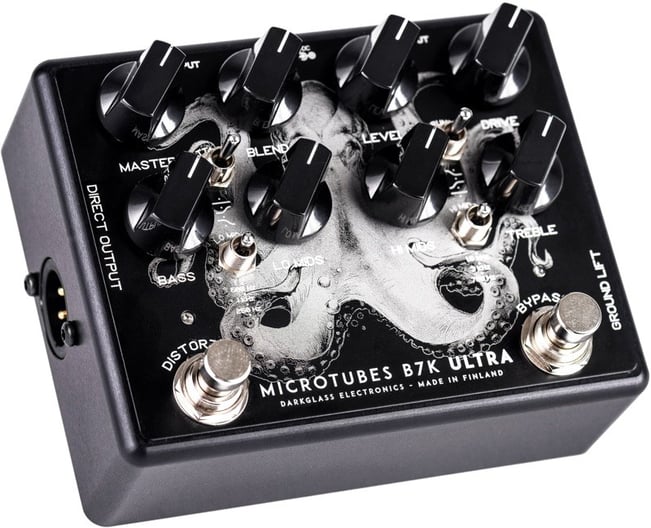 Darkglass Microtubes B7K Ultra LTD Kraken Edition Analog Bass Preamp Pedal