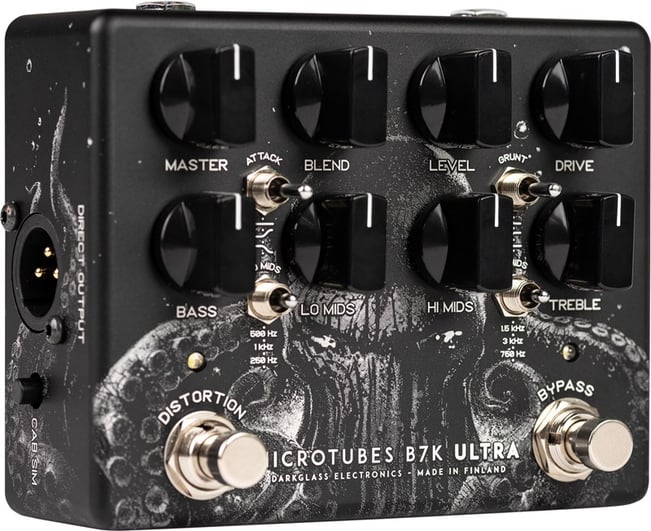 Darkglass Microtubes B7K Ultra V2 AUX The Squid LTD Bass Preamp Pedal