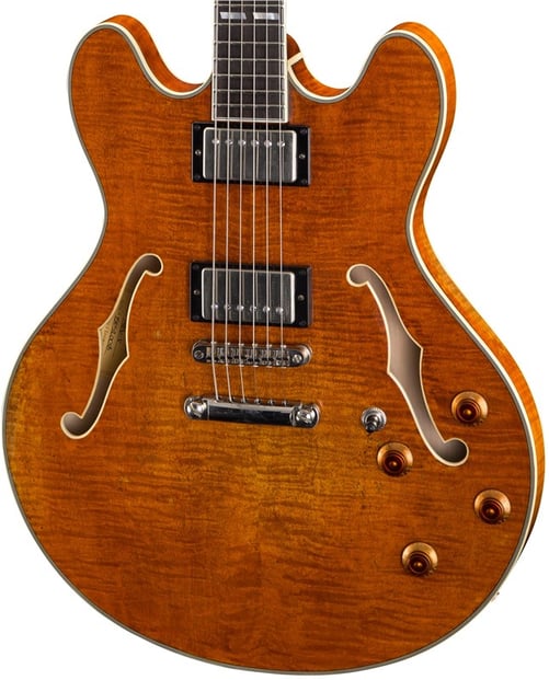 Eastman T59/v Antique Thinline, Antique Amber