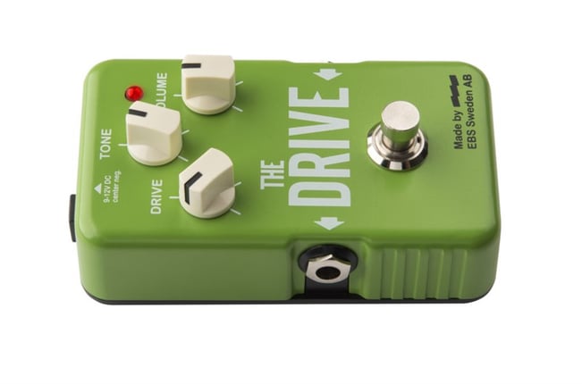 EBS The Drive Boost Overdrive Pedal, left side