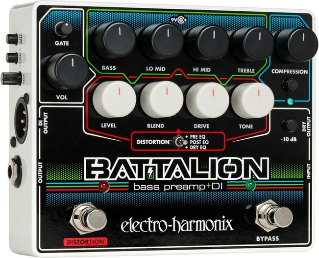 Electro Harmonix Battalion Top Angle