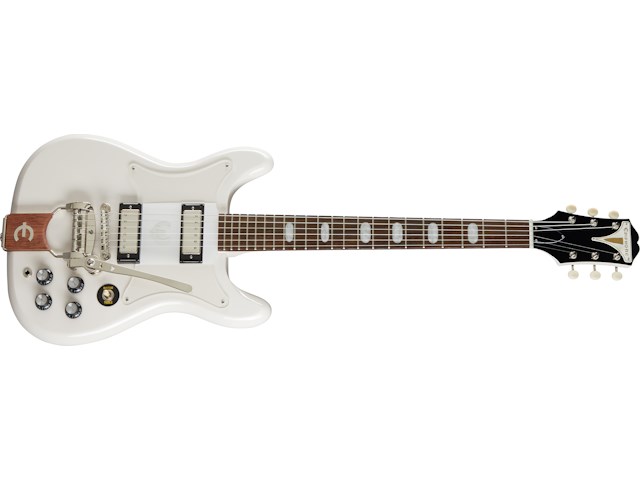 Epiphone Crestwood Custom, Polaris White-Front