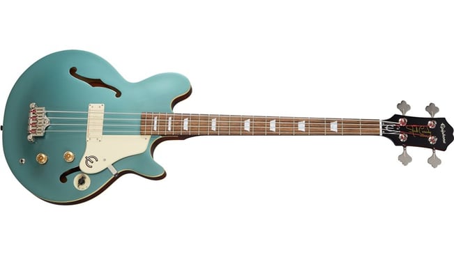 Epiphone Jack Casady Bass Faded Pelham Blue