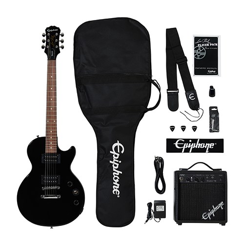  Epiphone Les Paul Player Pack in Ebony