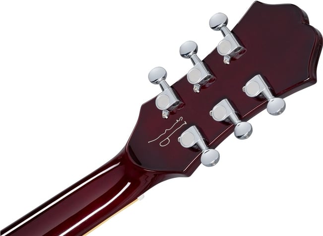 Epiphone Noel Gallagher Riviera Wine Red Rear