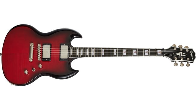 Epiphone Prophecy SG, Red Tiger Aged Gloss