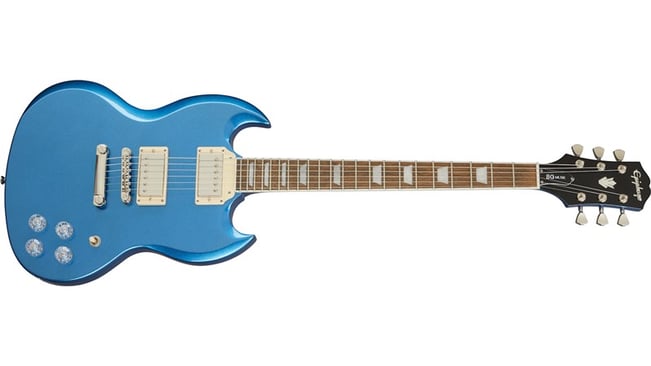 Epiphone SG Muse, Radio Blue Metallic