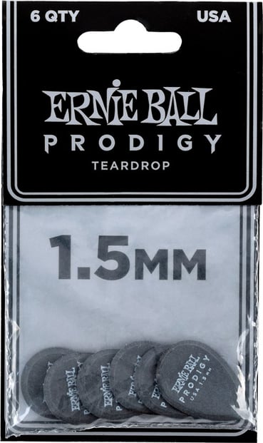 Ernie Ball Prodigy Teardrop 1.5mm Pick 2