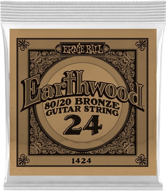 Ernie Ball 1424 Earthwood 80:20 Bronze String