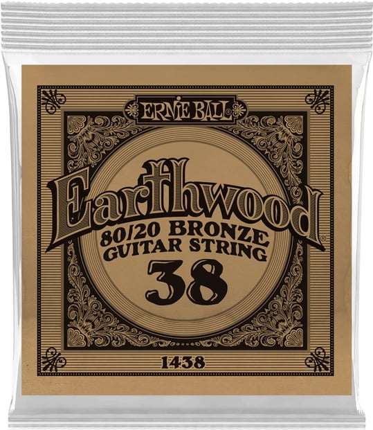 Ernie Ball 1438 Earthwood 80:20 Bronze String