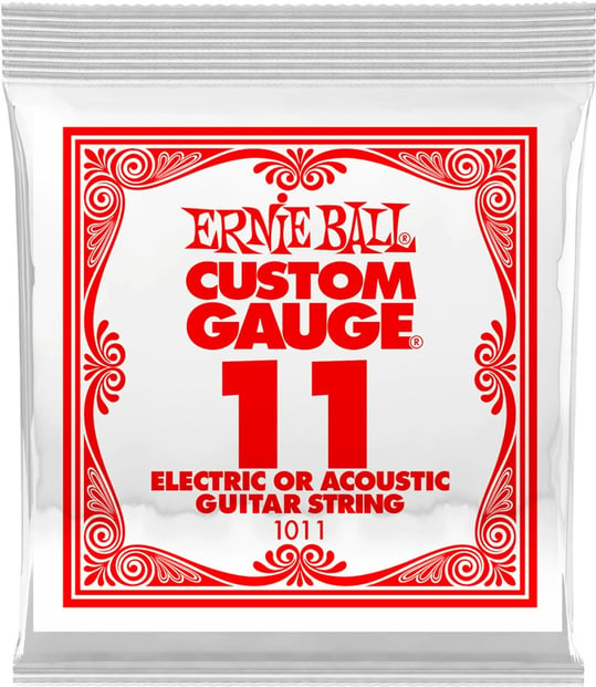 Ernie Ball 1011 Plain Steel Electric Single String