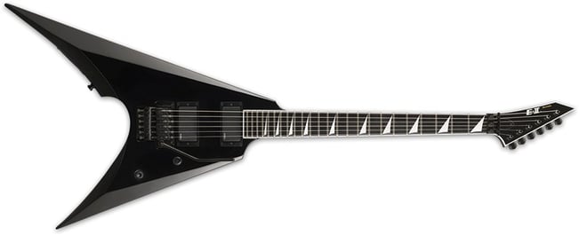 ESP E-II Arrow Black Front