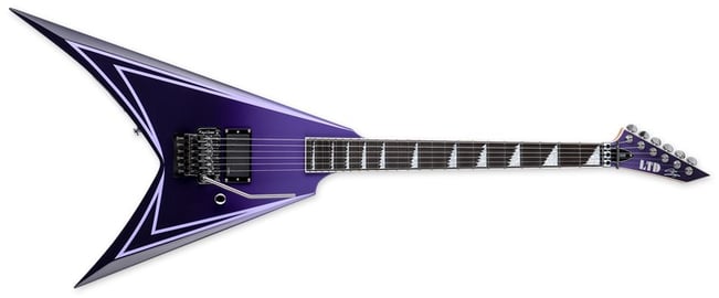 ESP LTD Alexi Hexed, Purple Fade Satin, Front