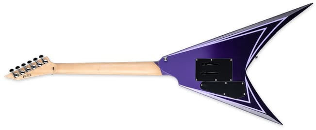 ESP LTD Alexi Hexed, Purple Fade Satin, Back