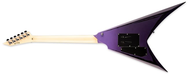 ESP LTD Alexi Ripped, Purple Fade Satin, Back