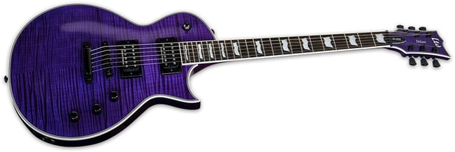 ESP LTD EC-1000 See-Thru Purple 3