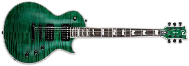 ESP LTD EC-1000 See-Thru Green 1