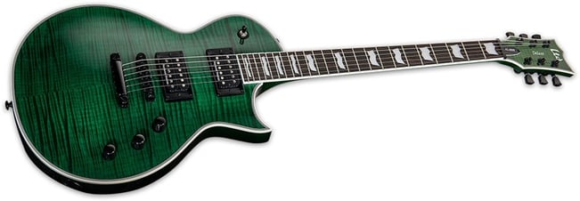 ESP LTD EC-1000 See-Thru Green 3