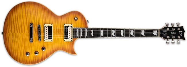 ESP LTD EC-1000T Honey Burst Satin 1