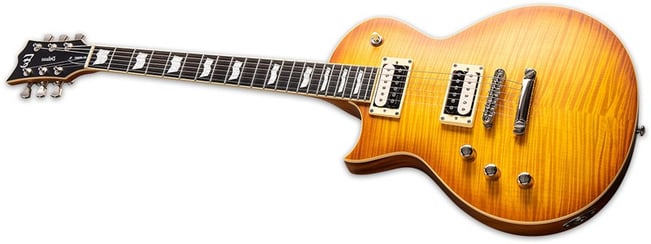 ESP LTD EC-1000T Honey Burst Satin 3