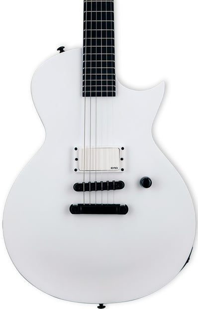 ESP LTD EC Artic Metal, Snow White Satin