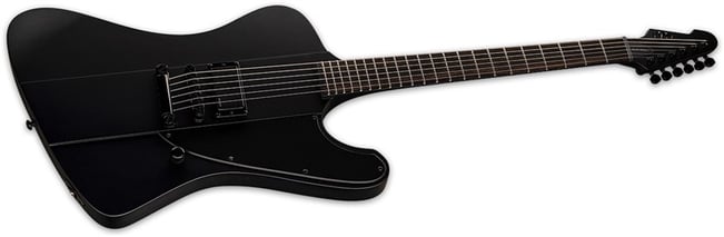 ESP LTD PHOENIX Black Metal Black Satin 3