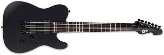 ESP LTD TE-417 Black Satin 1