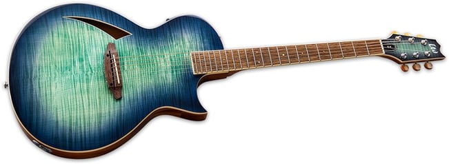 ESP LTD TL-6 Thin Line, Aqua Marine Burst 3