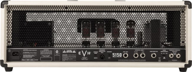 EVH 5150 Iconic Series 80W Head, Ivory, Rear