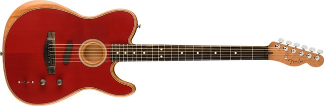 Fender American Acoustasonic Telecaster Red