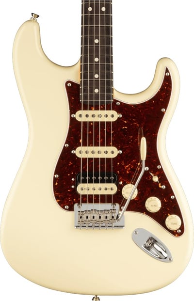 Fender Am Prof II Strat HSS Oly Wht