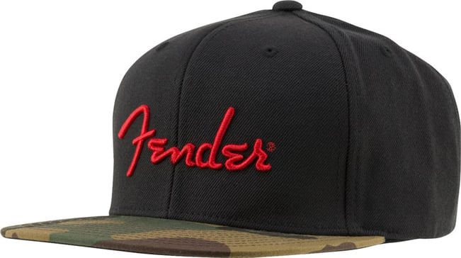 Fender Camo Flatbill Hat Camo