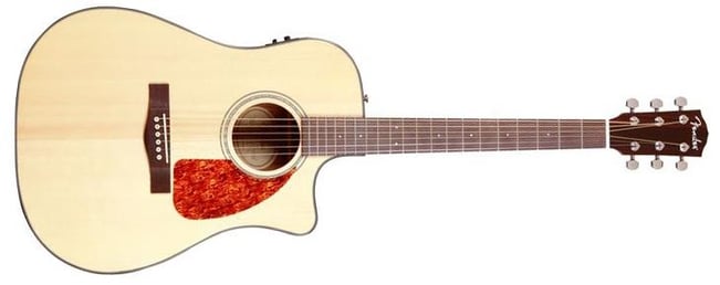 Fender CD-280SCE Dreadnought Cutaway Upgraded