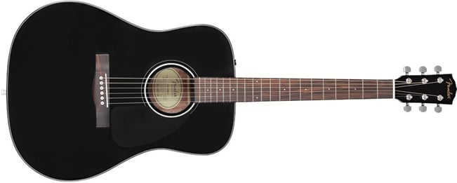 Fender CD-60 Dreadnought V3 DS Black