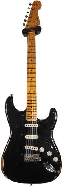 Fender Custom Shop 57 Strat, Black - Full View