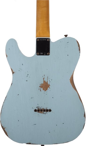 Fender CShop 60 Telecaster Relic Sonic Blue9