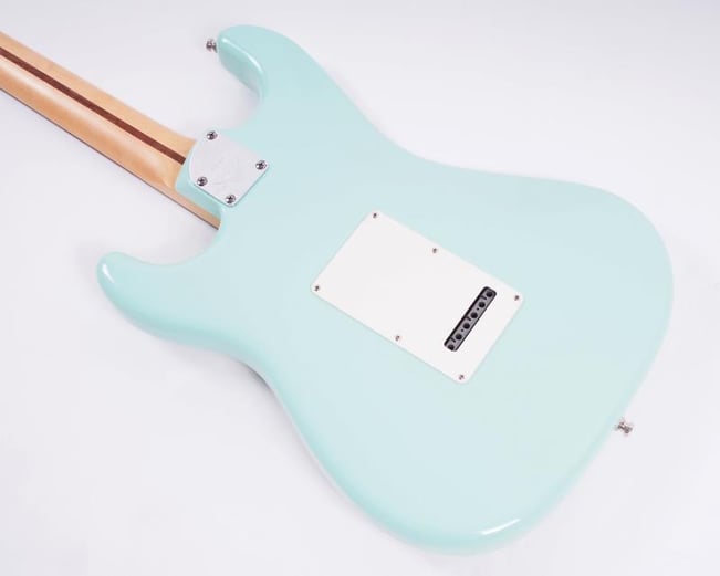 FenderCShopJeffBeckSigStratSurfGreen-RearHalf2