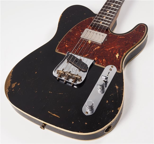 FenderCShopMbuiltRThorn60TeleCustomHSHRelicBlk_6