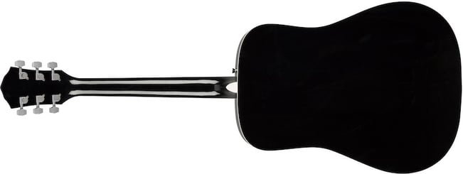 Fender FA-125 Dreadnought Acoustic, Black