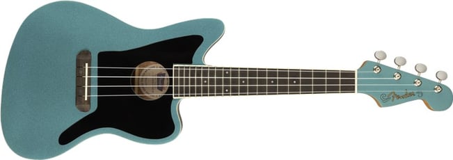 Fender Fullerton Jazzmaster Uke, Tidepool