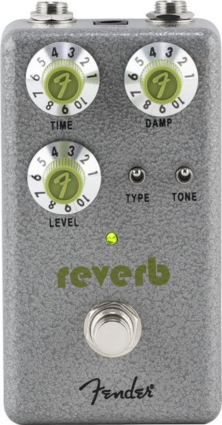 Fender Hammertone Reverb Pedal Front