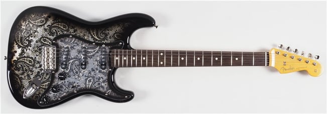 Fender black deals paisley stratocaster 2020