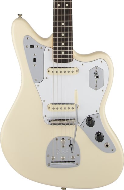 Fender Johnny Marr Jaguar Olympic White