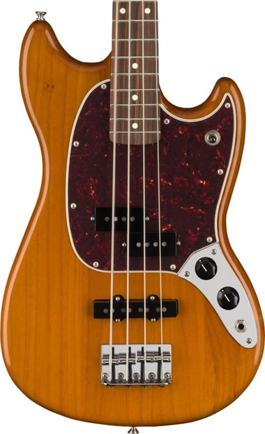 Fender Player Mustang Bass PJ Aged Natural