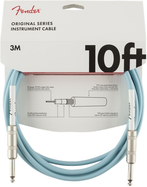 Fender Original Cable Daphne Blue 10FT