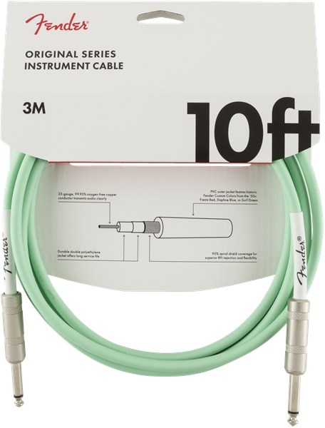 Fender Original Cable Surf Green